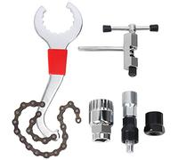 Katnetoly Kit di Riparazione per Biciclette Mountain Bike Chain Cutter/Chain Removel/Bracket Remover/Dispositivo di rimozione Ruota/Estrattore manovella