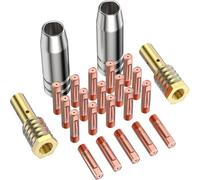 Katnetoly Kit di Saldatura con Ugello di Contatto da 0,030", Ugello e Diffusore Accessori per Saldatura MIG per MIG145FX e MIG135FX B