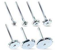 Katnetoly Kit di Salvataggio Presa Raccordo In PVC 7 Pezzi 1/2 Pollice, 3/4 Pollice, 1 Pollice, 1-1/2 Pollice, 2 Pollici, 3 Pollici, 4 Pollici, Set di Svasatura per Tubi In PVC per Rimuovere il