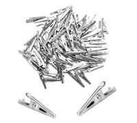 Katnetoly Kit di Set di Clip A Coccodrillo In Metallo Multiuso da 100 Pezzi di Alta Qualità - 35 mm