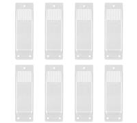 Katnetoly Kit di Sfiato 'Aria per Container di Spedizione da 8 Pezzi Kit di Ventilazione del Flusso di Accessori per Container di Spedizione per Carichi Pesanti Bianco