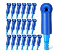 Katnetoly Kit di Spurgo Freno Connettore Strumento di Scambio 20 Pezzi Adattatore di Scambio Pompa di Spurgo Olio per Auto Connettori per Tubi di Pompaggio