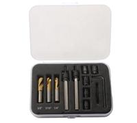 Katnetoly Kit di Strumenti per Rimozione Saldature A Punto - 13 Pezzi per Set di Cutter per Saldature A Punto, Punte da Trapano con Codolo Esagonale, Cutter per Fori su Lamiera per Trapani Elettrici