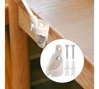 Katnetoly Kit di Supporto per Palline Bungee Universale da 8 Pezzi per Installazione di Tende da Sole e Tende A Rullo - Colore Beige