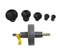 Katnetoly Kit di Utensili per Lappatura Delle Valvole, Kit per Lappatura Delle Valvole di Piccoli Motori con 4 Piastre di Aspirazione, Utensile Elettrico per La Rettifica Delle Valvole