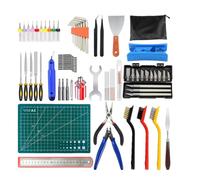 Katnetoly Kit di Utensili per Stampante 3D, Accessori per Stampante 3D, Include Utensile per Sbavatura, Utensili per La Rimozione, Tagliatubi, Righello, Set di da Taglio