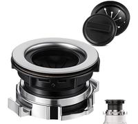 Katnetoly Kit Flangia Tritarifiuti con Tappo Tritarifiuti e Paraspruzzi, Tritarifiuti