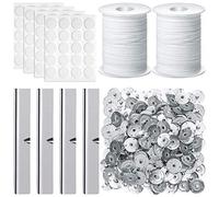 Katnetoly Kit per Candele DIY, Stoppini per Candele, Strumento di Centraggio per Candele, Adesivo per per Candele per La Fabbricazione di Candele