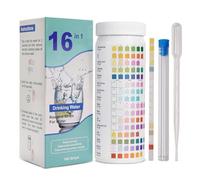 Katnetoly Kit per il Test 'Acqua Potabile Kit per il Test del 100 Strisce Kit per il Test Della Qualità 'Acqua Domestica