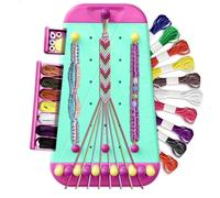 Katnetoly Kit per La Creazione di Gioielli con Braccialetti 'Amicizia per Ragazze, Kit per La Creazione di Braccialetti Artigianali, Giocattolo per Giochi di Ruolo, Regalo Verde