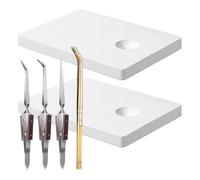 Katnetoly Kit per Saldatura di Gioielli Piastra di Saldatura In Ceramica Blocco di Saldatura Piastra di Saldatura con Fessura per La Creazione di Gioielli Strumento per Refrattari