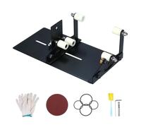 Katnetoly Kit per Tagliare Bottiglie di Vetro, In Acciaio Inossidabile, con Controllo di Taglio, Ideale per Creare Sculture In Vetro Fai-Da-Te.