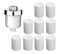 Katnetoly Kit Purificatore con Outlet D'Acqua Filtro Cucina del Rubinetto Universale Filtro Ad Alta Densità