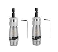 Katnetoly Kit Spelafili Elettrici da 2 Pezzi per Spellare I Fili con Trapano Elettrico Manuale Strumento per Elettricisti In Lega da 2,5 mm²