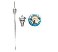 Katnetoly Kit Ugello Pistola A Spruzzo W-101 Ago Ugello e Cappuccio Ugello Ugello A Gravità HVLP W101 Parti Pistola A Spruzzo Aria 1,5 mm