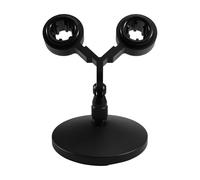 Katnetoly Kit Universale per Microfoni Doppio con Supporto Gemello e Sospensione Antiurto per Studi di Registrazione