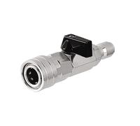 Katnetoly Kit Valvola A Sfera per Idropulitrice Ad Alta Pressione con Spina di Collegamento Rapido da 1/4 di Pollice per Tubo Flessibile Pompa Autolavaggio Ad Alta Pressione