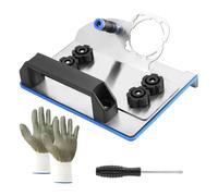 Katnetoly La Staffa per Smerigliatrice Angolare È Adatta per il Taglio Smussato A 45° Delle Piastrelle, Staffa Fissa per Smerigliatrice Angolare, Staffa di Taglio Speciale