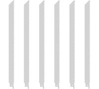 Katnetoly Le Lame di Alternative Universali da 12 Pollici In Acciaio Inossidabile Impostano 6 Pezzi Taglio di Manzo Alimentare Surgelato