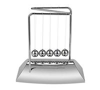 Katnetoly Le Sfere di Portano 5 Sfere, Culla di Un Forma di Z, Sfere Un Pendolo nel Materiale Metallico Elettrolitico con Base, Gadget per la Fisica