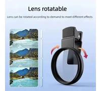 Katnetoly Lente Polarizzatrice Circolare Universale Portatile da 52 Mm, Filtro CPL, Lenti per Cellulare Riflessi