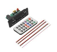 Katnetoly Lettore Audio per Auto, Amplificatore per Auto, Scheda Decodificatore MP3 Fai-da-Te