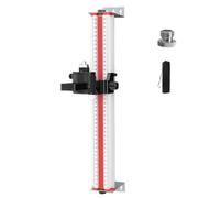 Katnetoly Livello A Muro con Staffa, Artefatto A Muro Ad Infrarossi per L'Allineamento, Supporto Regolabile per Livello 40cm