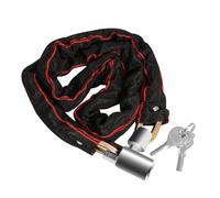 Katnetoly Lucchetto per Bicicletta Allungato e Ingrossato con Catena Antifurto, Portatile per Veicoli Elettrici, Lucchetto A Catena per Mountain Bike.