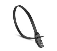 Katnetoly Lucchetto per Bicicletta Pieghevole Regolabile, Lucchetto A Combinazione Portatile per Bicicletta da Strada, Accessori per Bici con Fascetta Ad Alta