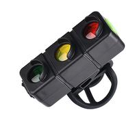 Katnetoly Luce Posteriore per Bicicletta Luce di Sicurezza Notturna per Ciclismo All'Aperto Luce Posteriore per Mountain Bike Attrezzatura da Ciclismo Facile da Usare