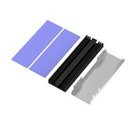 Katnetoly M.2 SSD NVMe Dissipatore di M2 2280 Disco Rigido a Stato Dissipatore di in Alluminio Guarnizione per M.2 2230 2280 NGFF NVME SSD