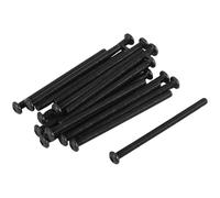 Katnetoly M3 A Testa A Esagono Incassato Acciaio 45 Mm Nero 20 Pz