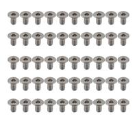 Katnetoly M3 X 6Mm Bulloni A Testa Svasata A Testa Svasata con Cava Esagonale Da 50 Mm 50 Pezzi