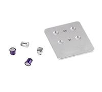 Katnetoly M5X0.5 THRET AURFICABILI INTERIGLIO ACUSTICI Sura Sono Suono in Acciaio di Titanio/Acciaio INIDOLE per NX8 IEMS