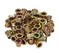 Katnetoly M6X12Mm Dado Per Rivetti Filettati A Testa Piatta Inserti Di Fissaggio Nutsert 50 Pz