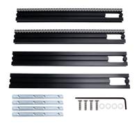 Katnetoly Macchina di Rifinitura Fresatura Scanalatura Incisione Guida Binario Supporto Regolabile Guida Ausiliaria Staffa Strumenti per La Lavorazione del Legno