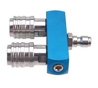 Katnetoly Macchina per La Pulizia Ad Alta Pressione con Doppio Ugello Adattatore per Doppio Ugello Autobloccante Adattatore per Doppio Ugello Adattatore per Doppio Ugello