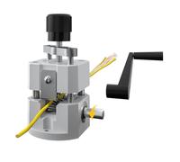 Katnetoly Macchina Spelafili Manuale, Spelafili Portatile da 0,08-1 Pollici con Manovella, Spelafili per Trapano