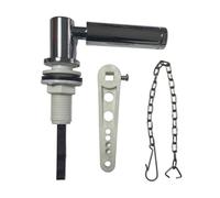 Katnetoly Maniglia di Ricambio per Cassetta di Scarico WC, Leva per Maniglia per Serbatoi D'Acqua WC Moderni, Strumento per La Riparazione Della Cassetta di Scarico WC