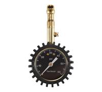 Katnetoly Manometro Pressione Pneumatici - (0-60 PSI) per Impieghi Gravosi, Preciso con Quadrante Luminoso, Manometro Pressione Aria Bassa - Alta