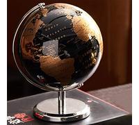 Katnetoly Mappamondo Mappamondo Mappamondo Mappamondo per Casa Tavolo Ornamenti da Scrivania Regalo Ufficio Decorazione della Casa Accessori (Nero)