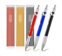 Katnetoly Matita per Saldatura con Kit di Mine Rotonde Kit Set di Pennarelli per Saldatura di Metalli per Giunti di Tubi, Saldatori, Costruzioni In Acciaio, Carpenteria