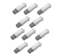 Katnetoly Meccanismo di Ammortizzazione del Movimento A Chiusura Ammortizzata Clip Top Retrofitting, Confezione da 10 per Cerniere A Sovrapposizione - Design Fluido e Lento con Braccio Dritto