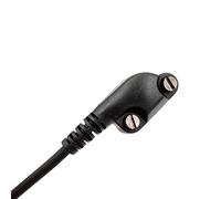 Katnetoly Microfono per Altoparlante A Spalla Microfono Manuale con PTT per Radio A Due Vie Portatile Standard VX-231 EVX-531 VX-160 VX-168 VX-180