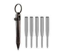 Katnetoly Mini Penna A Sfera In con Ricariche di Ricambio, Cancelleria per Ufficio per Studenti, per Una Scrittura, Ideale per La Scrittura di un Diario e per L'Uso In Ufficio B