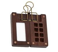 Katnetoly Mini per Acquerelli da Viaggio Portatile - Scatola Vuota In Legno per Colori Acrilici con Vassoio Quadrato per Pittura Artistica, Forniture Artistiche