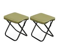 Katnetoly Mini Sgabello da e da Pesca per Esterni, Sedia A Forma di Astuccio Portapenne, Sedia da Viaggio e da Tempo Libero, Verde