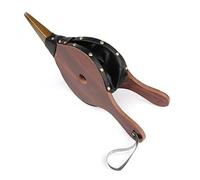 Katnetoly Mini Soffiatore Vintage A Soffietto A Mano Scuro per Caminetto, Stufa Tradizionale, Accendisigari, per Parti di Ricambio per Caminetto Fai da Te Domestico