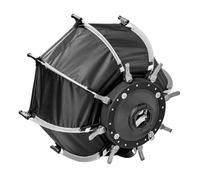 Katnetoly Mini Softbox Portatile Ottagonale con Ombrello + Softbox per Flash da Esterno con Griglia A d'Ape