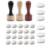 Katnetoly Mini Strumenti per Miscelare L'Inchiostro, Ricariche Schiume Rotonde Intercambiabili per Inchiostri DIY per Scrapbooking, Pittura, Carta, Creazione di Biglietti